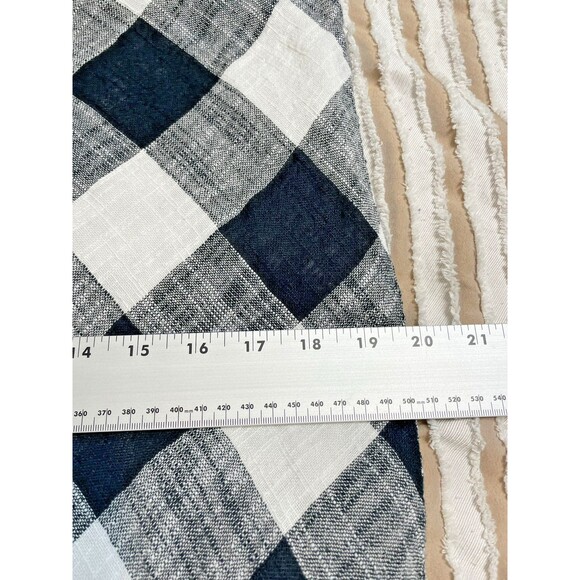 Philosophy Gingham Dress Black & White 6 Halter Linen Blend Lined Cocktail NWT - Picture 13 of 14